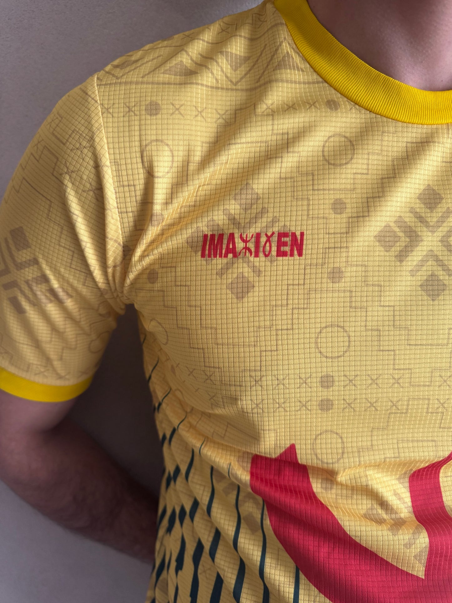Maillot Amazigh jaune