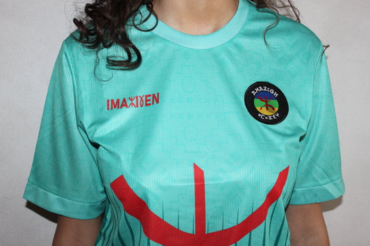 Maillot Imazighen bleu turquoise