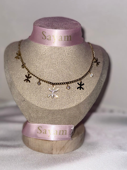 Collier Azul