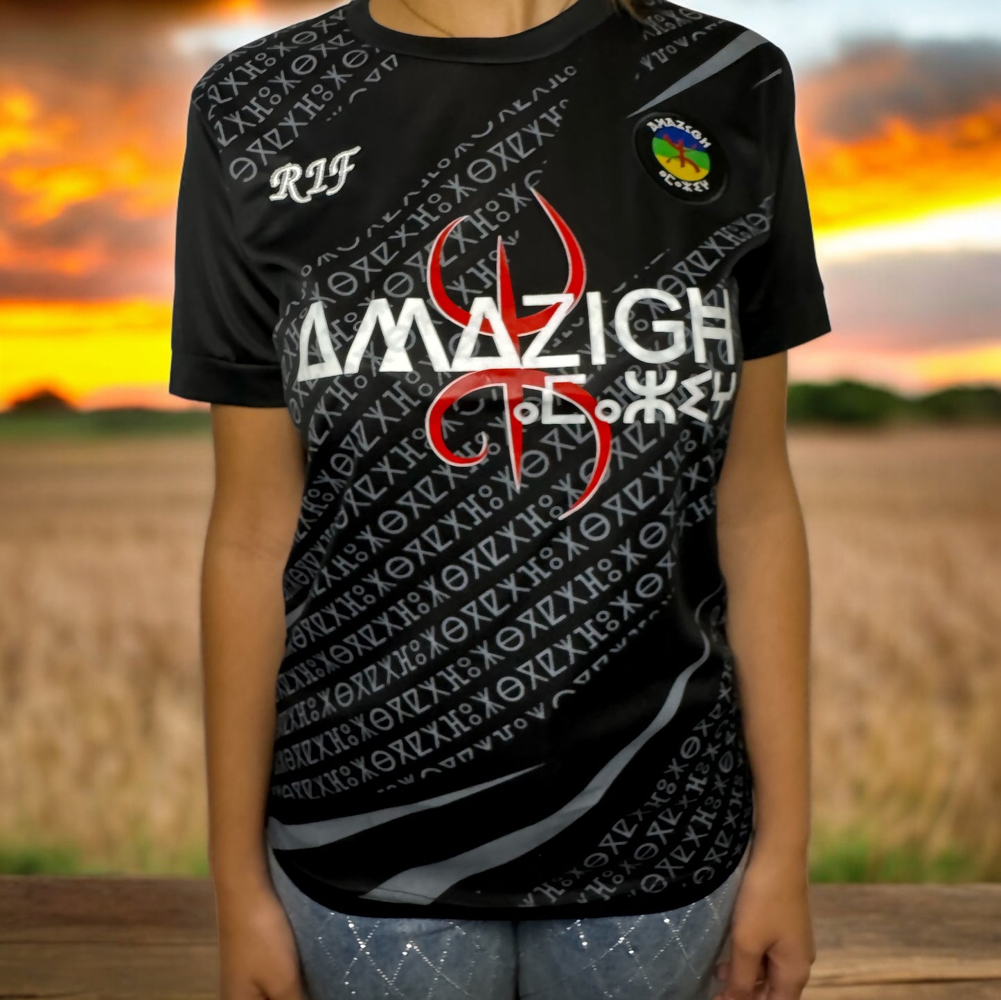 Maillot Amazigh noir